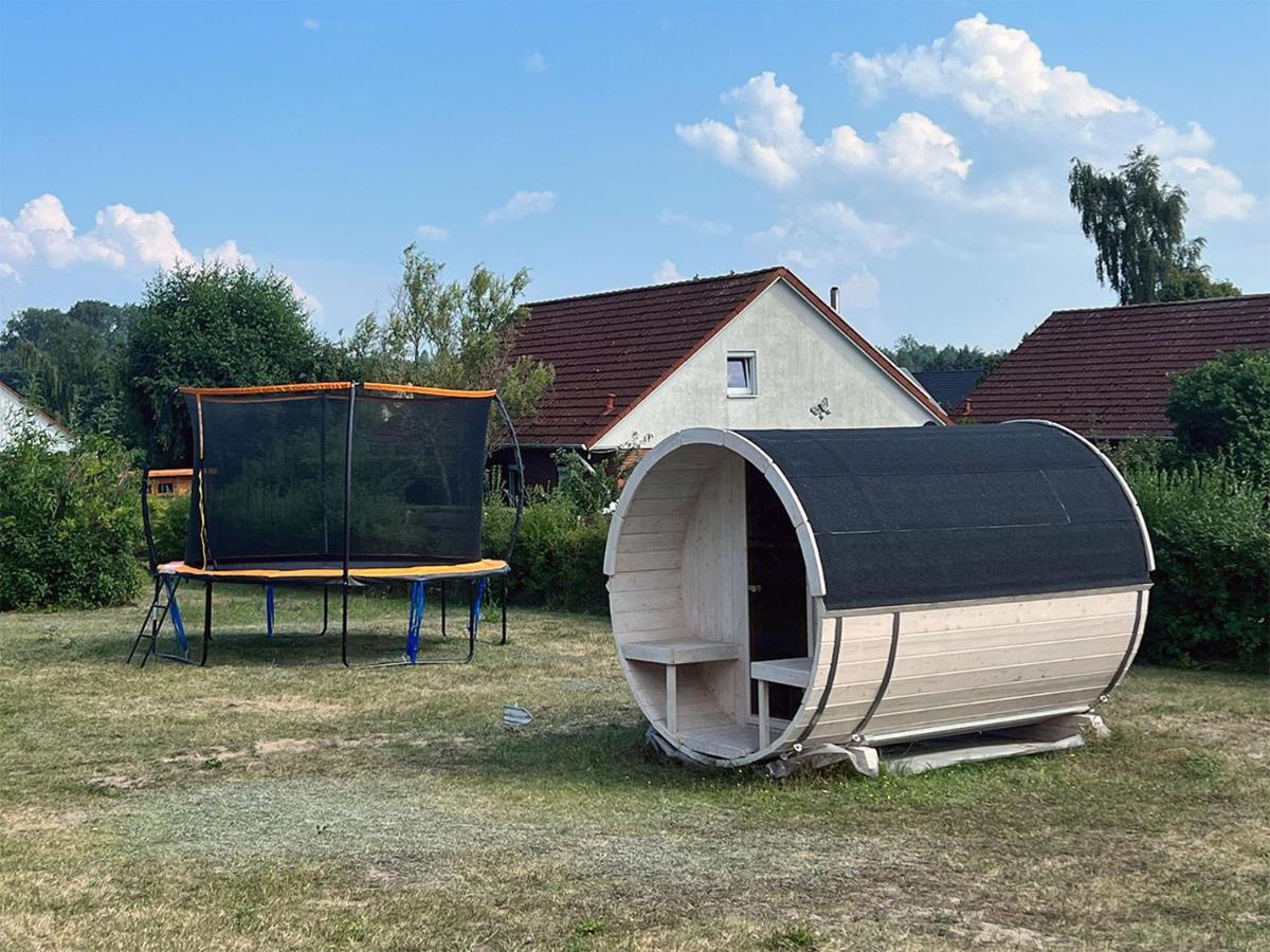 Ferienhaeuser Insel Usedom Haus Samara 8 - Blick Aufs Achterwasser! Whirlpool Und Sauna Lutow Zewnętrze zdjęcie