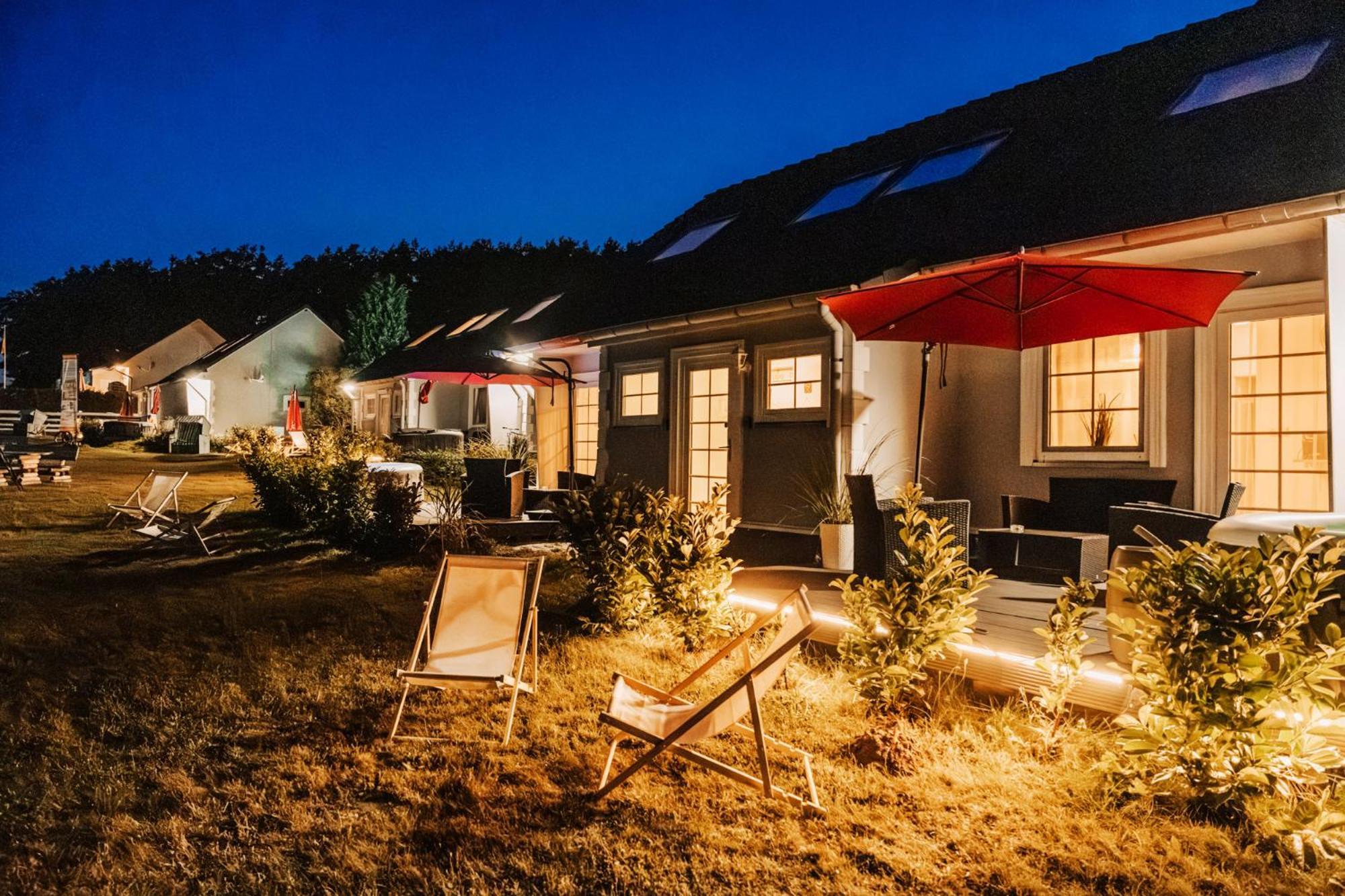 Ferienhaeuser Insel Usedom Haus Samara 8 - Blick Aufs Achterwasser! Whirlpool Und Sauna Lutow Zewnętrze zdjęcie