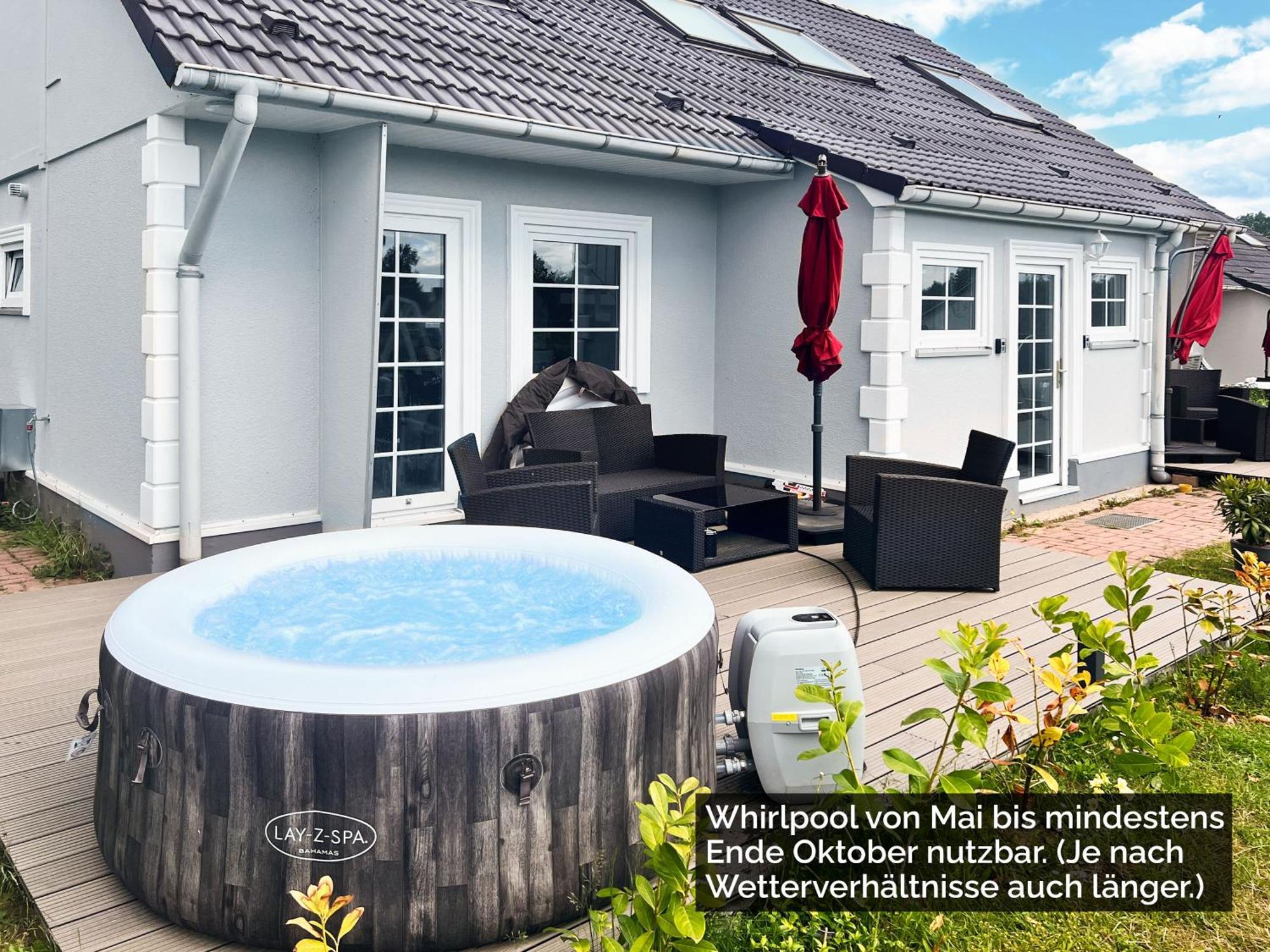 Ferienhaeuser Insel Usedom Haus Samara 8 - Blick Aufs Achterwasser! Whirlpool Und Sauna Lutow Zewnętrze zdjęcie